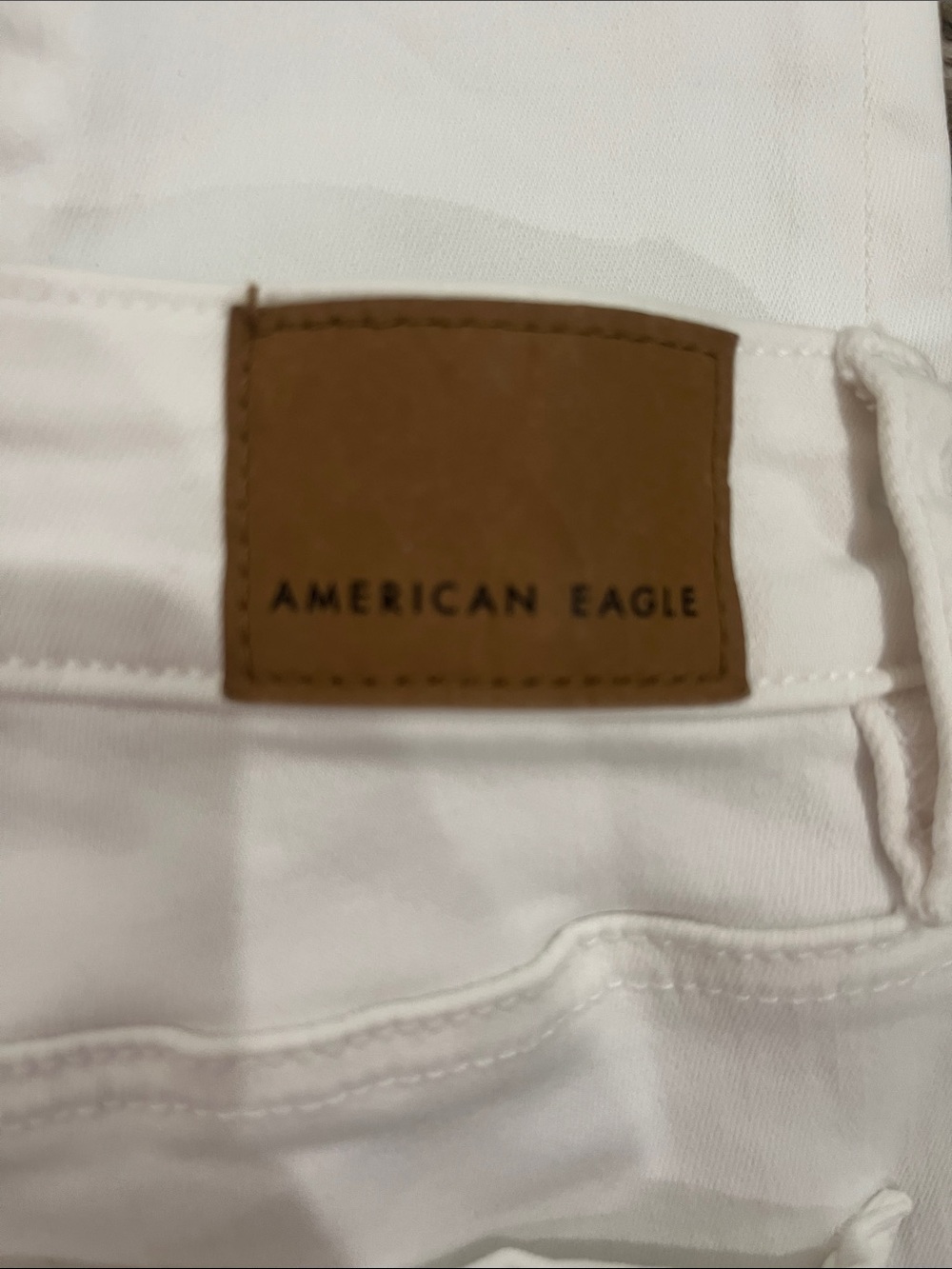 American Eagle Outfitters White Skinny Jeans - Picture 7 of 8